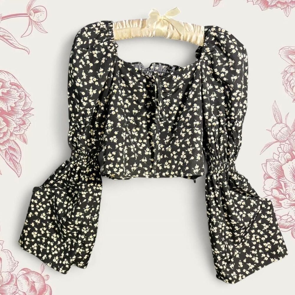 Dazy Women's multi Crop-top